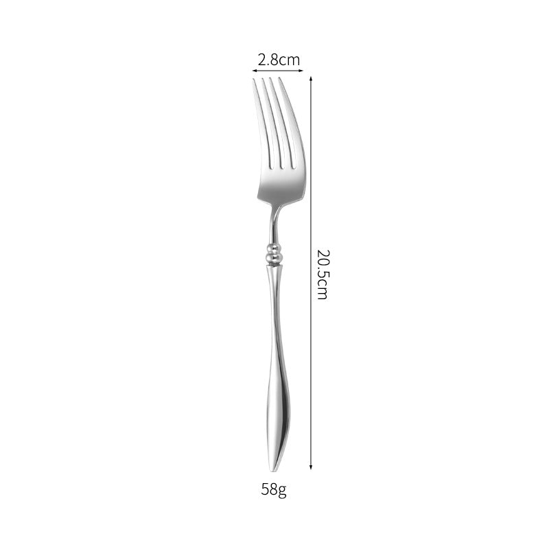 Elegant table knife with fine wave pattern Bowlift