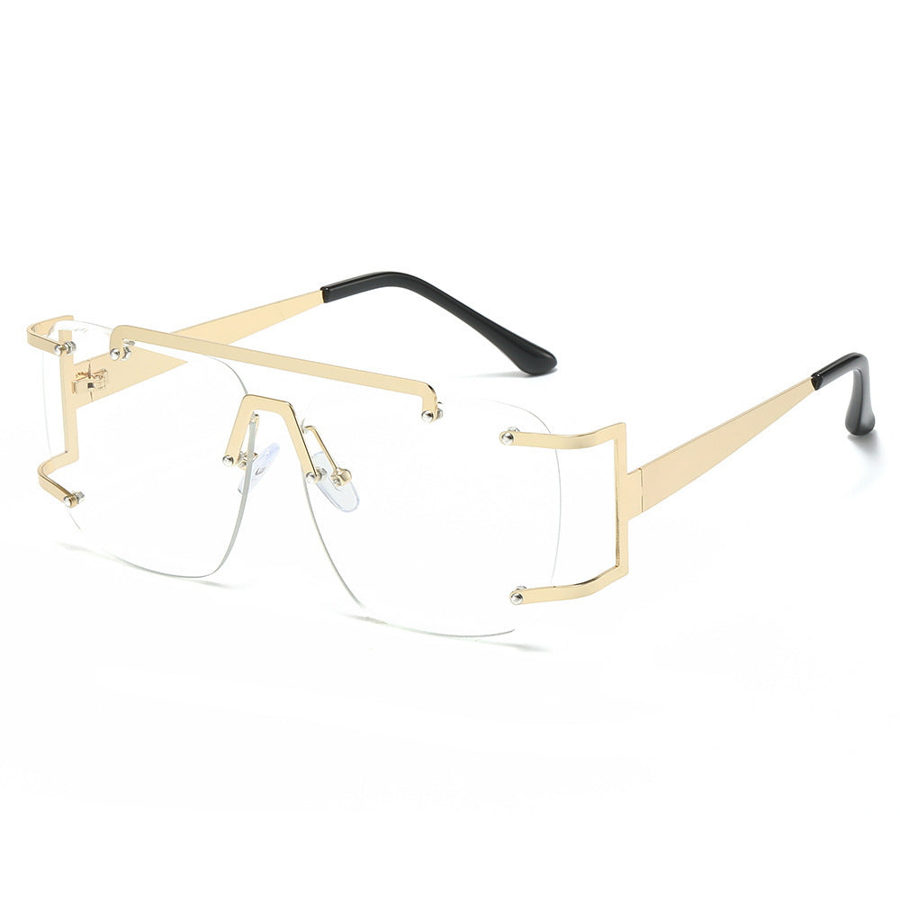 Avant-Garde Angular Sunglasses Bowlift