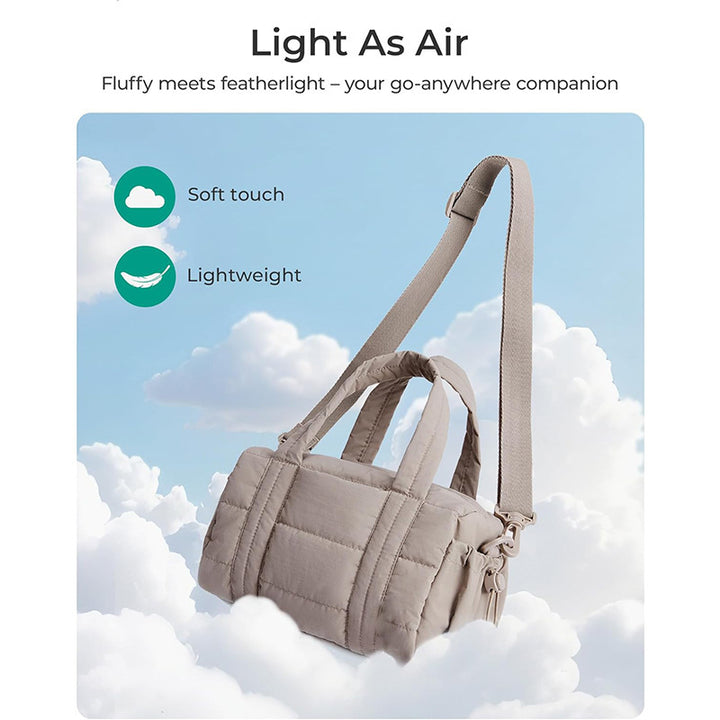 Fashionable Wearable Handbag with Flexible Carrying System Bowlift