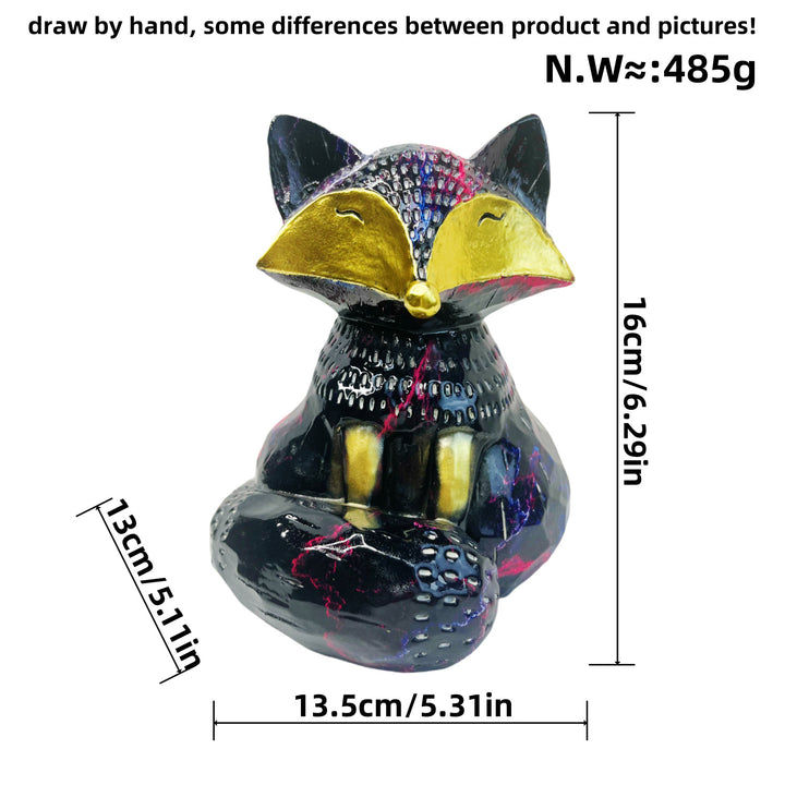 Decorative Fox Sculpture Bowlift