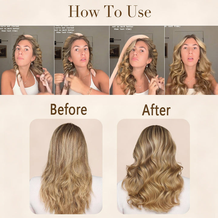 Heatless Hair Curling Set
