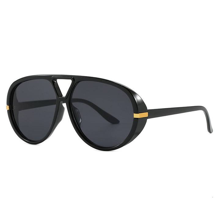 Women's fashionable large sunglasses with elegant frame and protective lenses Bowlift