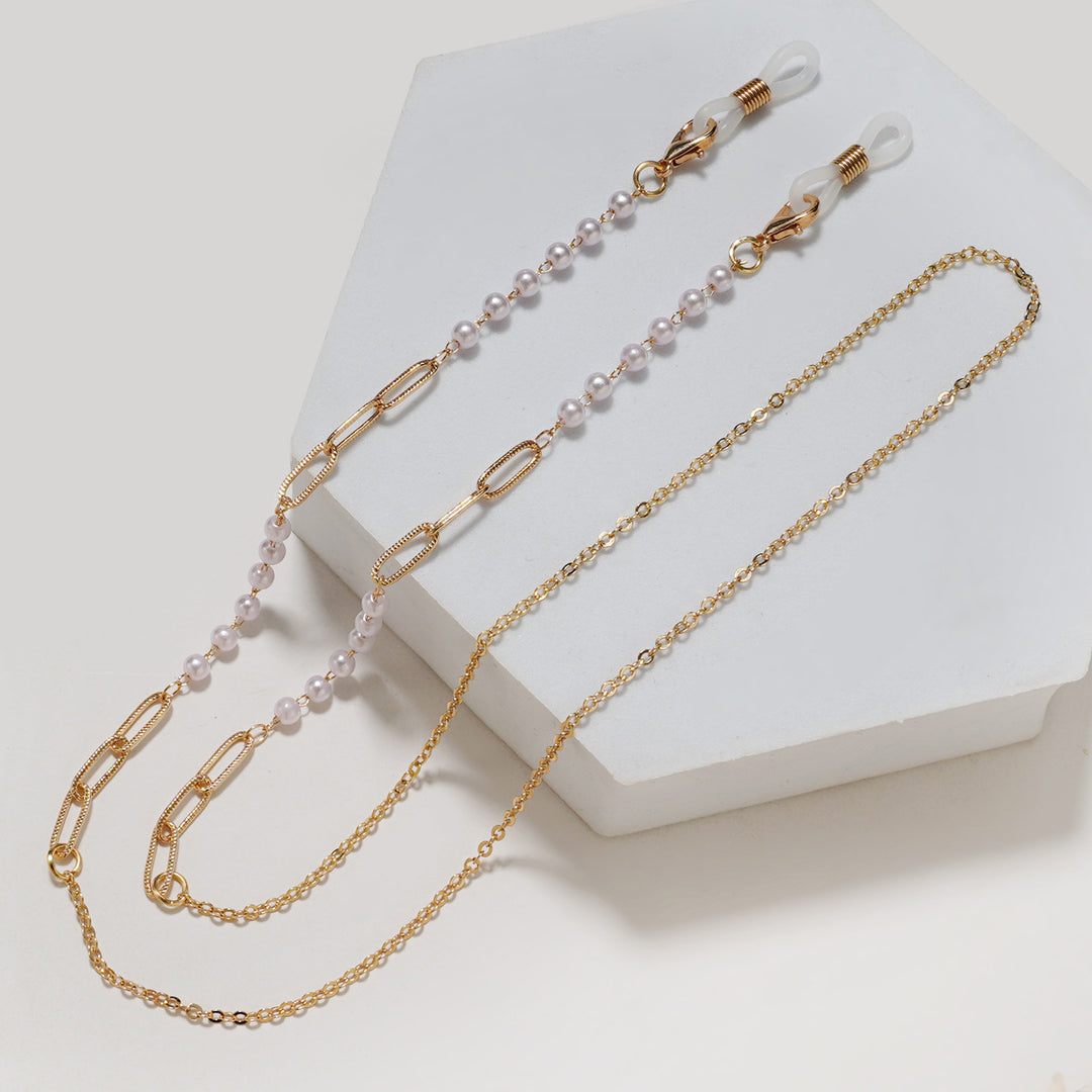 Chic Geometric Eyewear Chain Bowlift