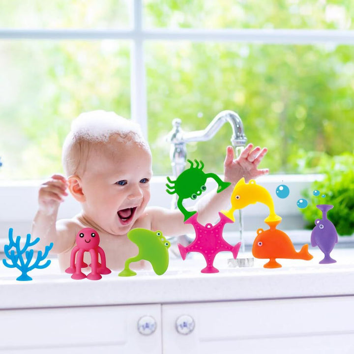 Unisex Colorful Bathtub Toys Bowlift