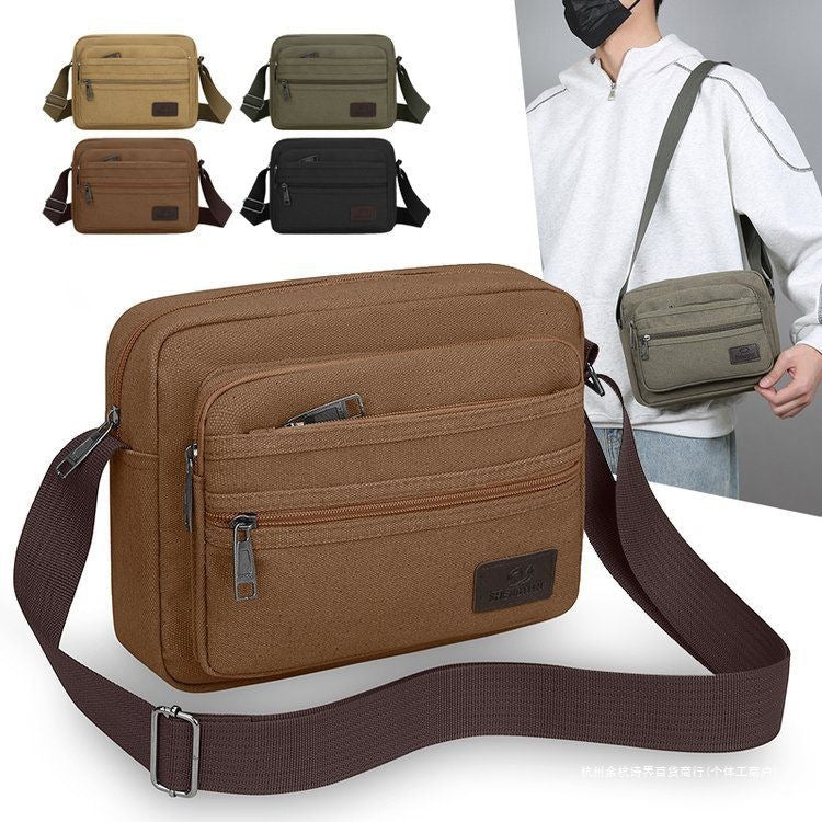 Shoulder Bag With Multiple Compartments And Adjustable Shoulder Strap Bowlift