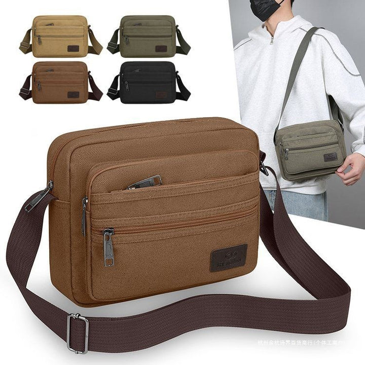 Shoulder Bag With Multiple Compartments And Adjustable Shoulder Strap Bowlift