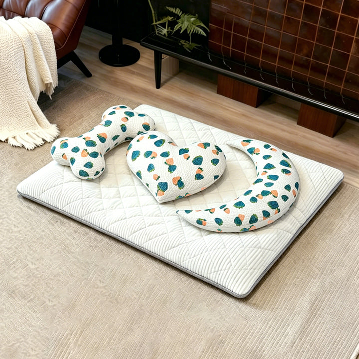 Unisex Stylish and Comfortable Pet Mat with Sleeping Cushion Bowlift