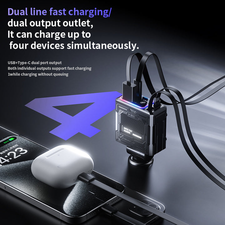 Men's High-Performance Car Charger Bowlift