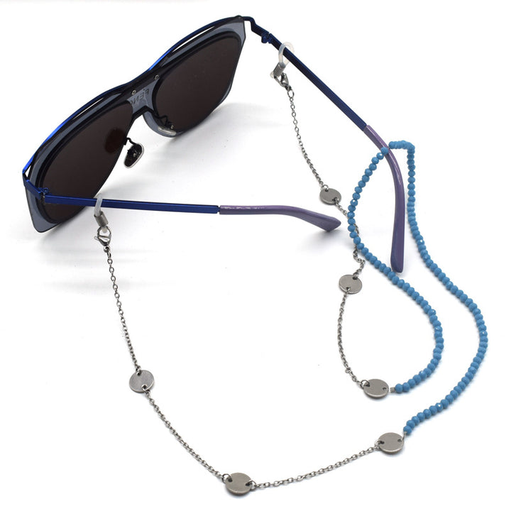 Multi-Detail Beaded Eyewear Chain Bowlift