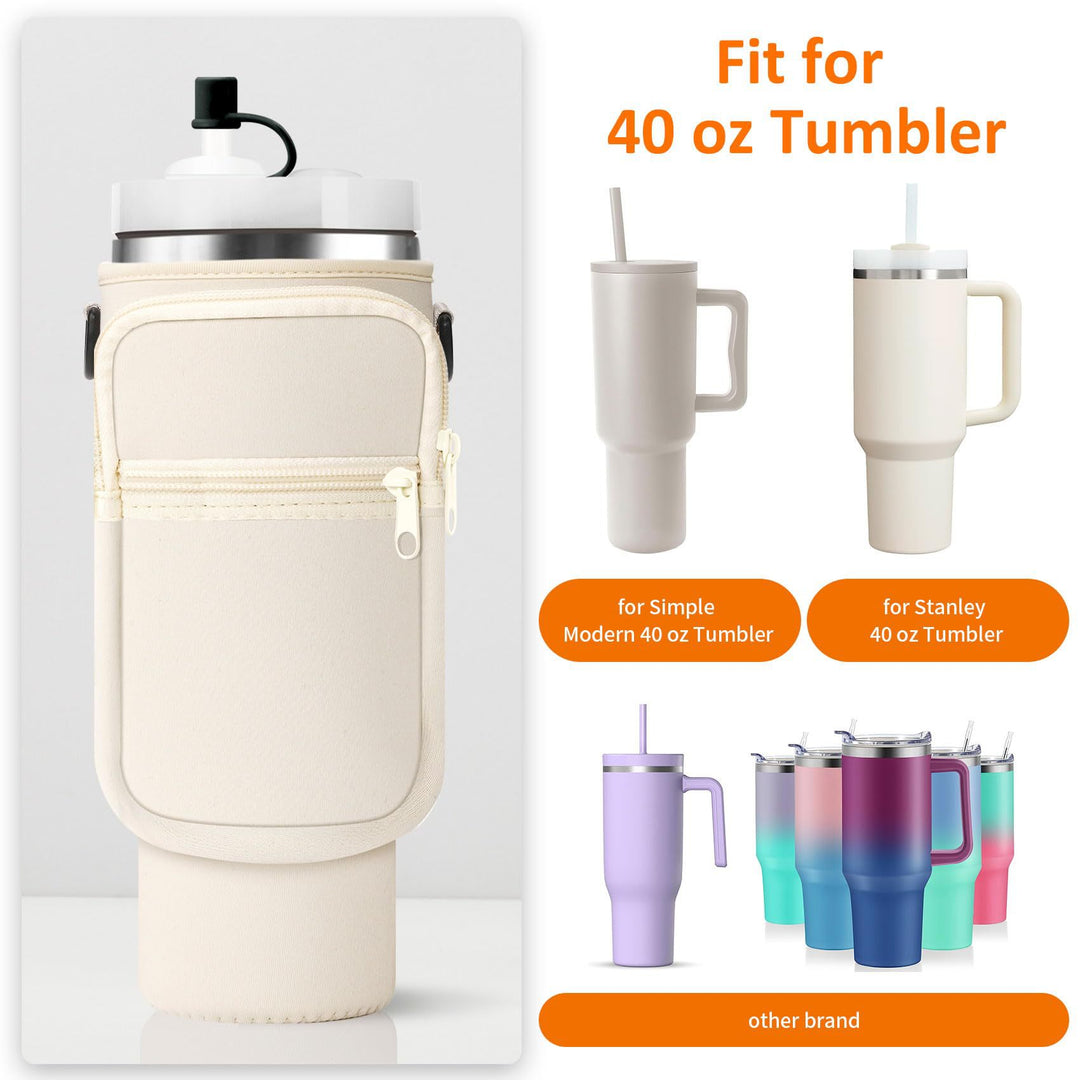 Women Multifunctional Water Bottle Bag Bowlift
