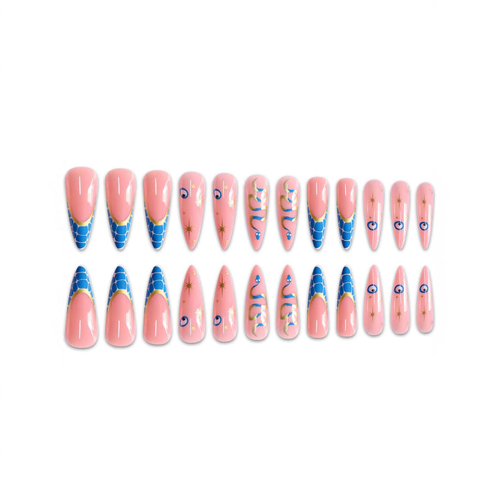 Artistic Stiletto Nail Art Bowlift 1787977694