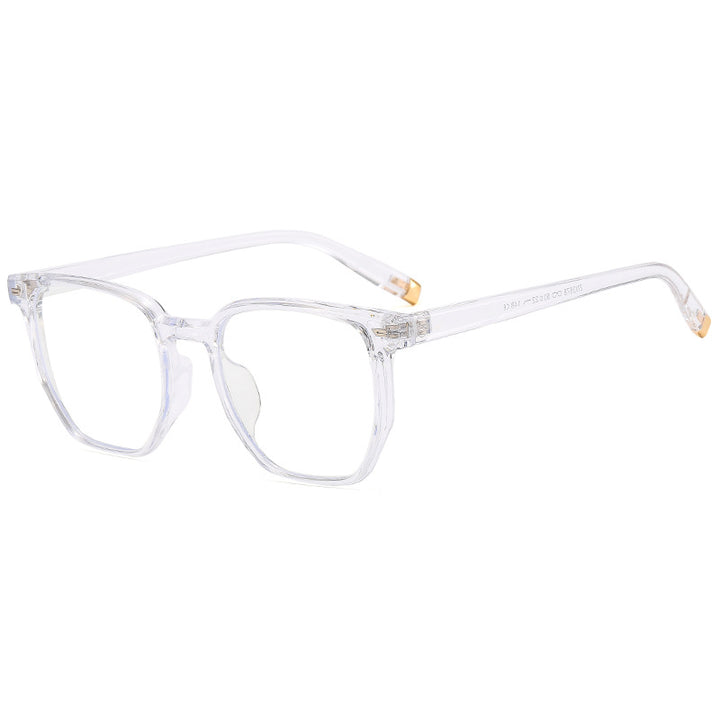 Women's fashionable transparent sunglasses in elegant hexagon design Bowlift