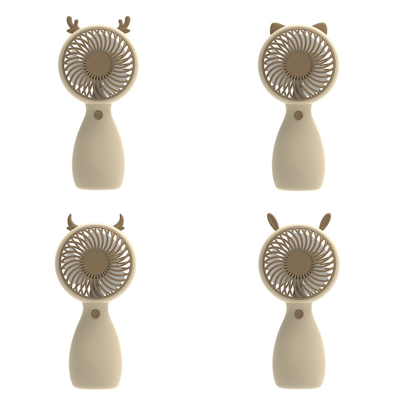 Ladies portable handheld fan with pet-friendly design Bowlift