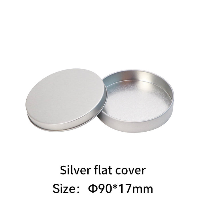 Rectangular metal storage tin with clear display window lid Bowlift