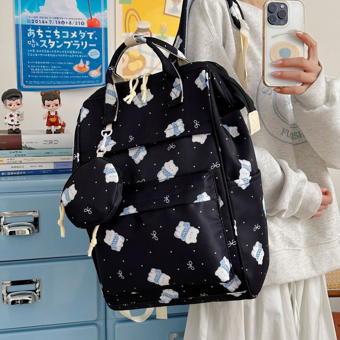 Playful Printed Diaper Backpack Bowlift