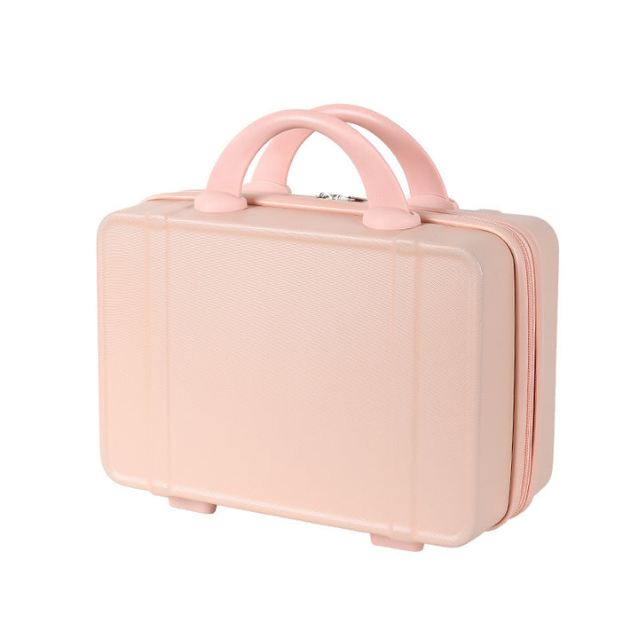 compact hard-shell cosmetic and travel vanity case with dual top handles Bowlift