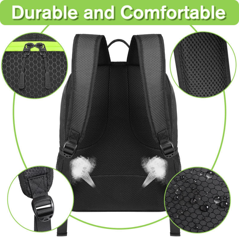 Sporty backpack with shoe compartment and drink compartment Bowlift