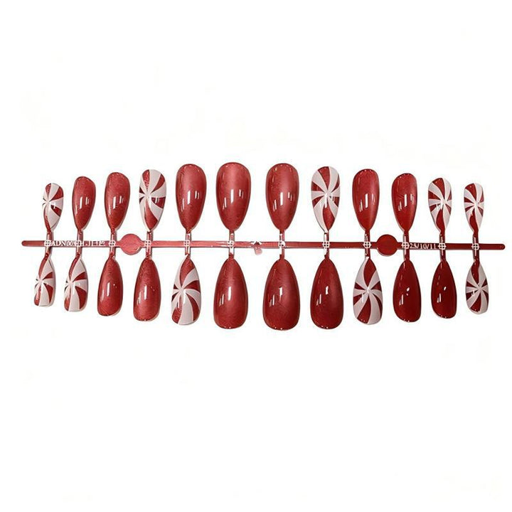 Gradient Style Press-On Nails with Closure Kit Bowlift