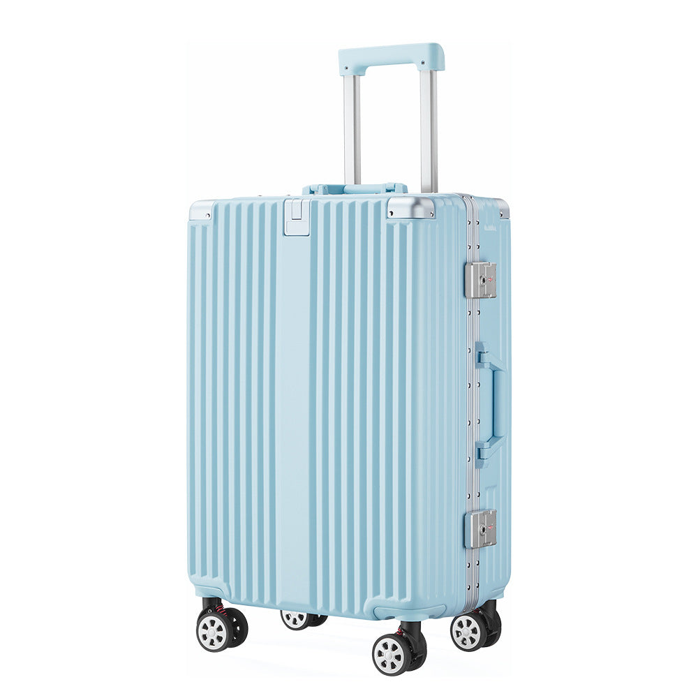 Impact-Resistant Hard Shell Travel Suitcase