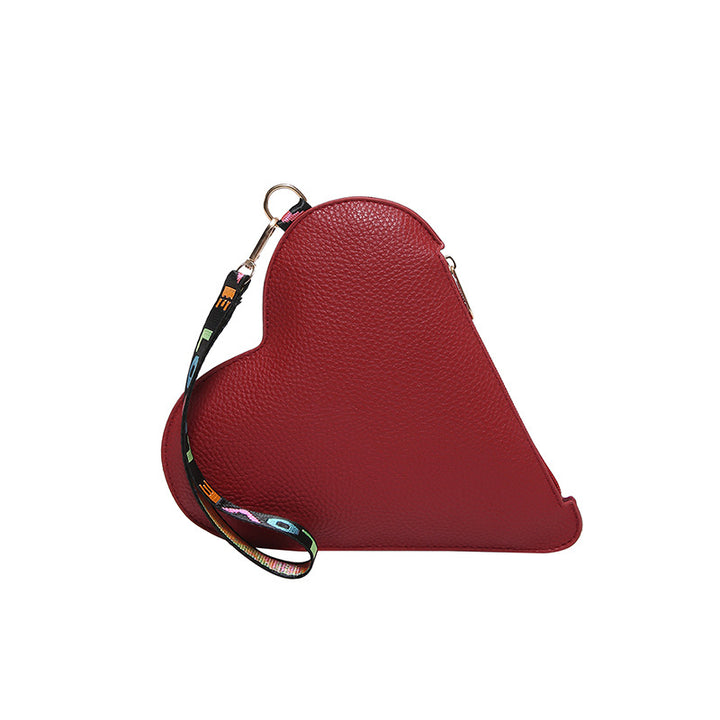WoHeart-Shaped Compact Handbag Bowlift