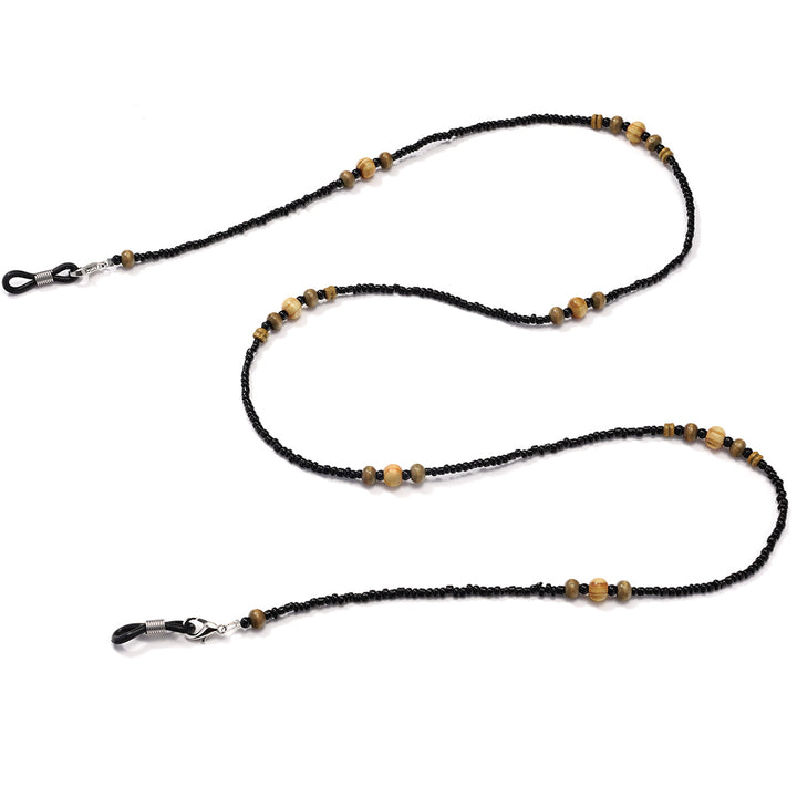 Handmade Wooden Beaded Eyewear Chain Bowlift