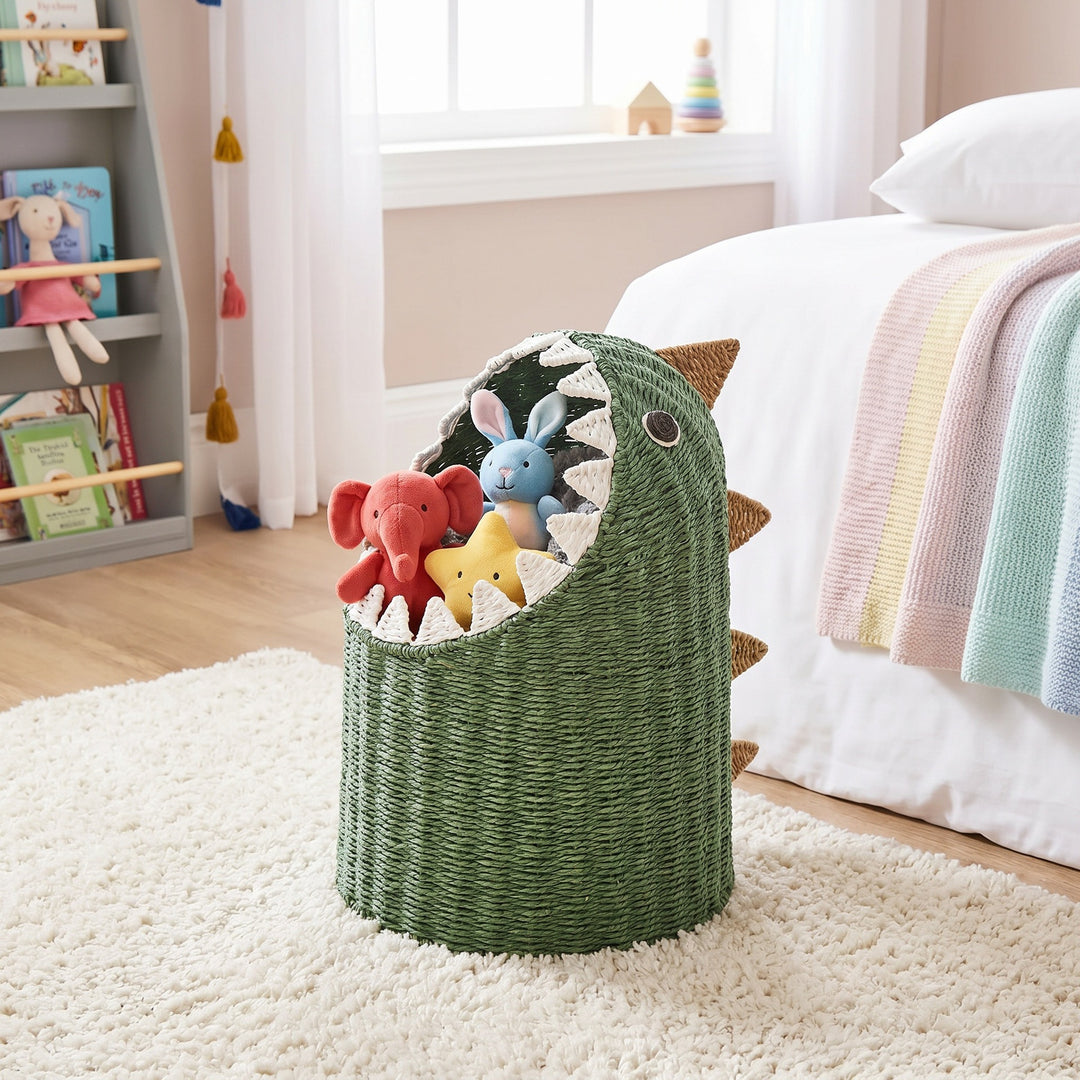Animal-shaped toy basket Bowlift