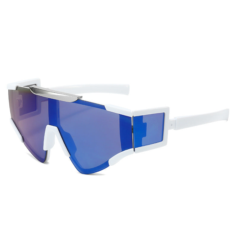 Men's Futuristic Shield Sunglasses Bowlift