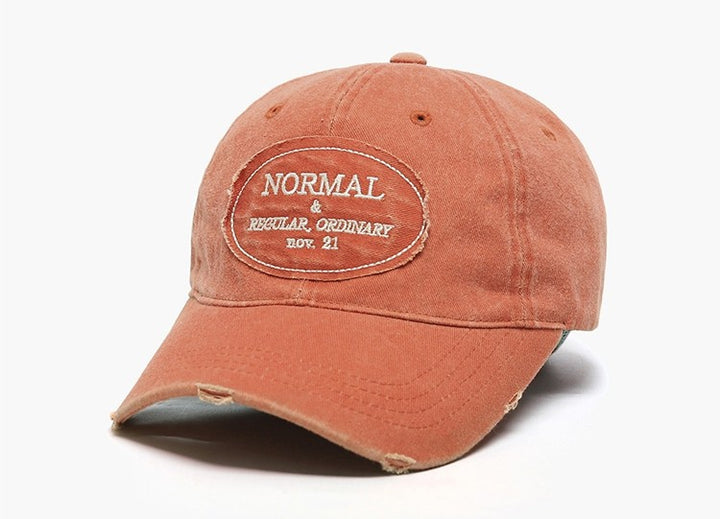 Men's Casual Distressed Baseball Cap Bowlift