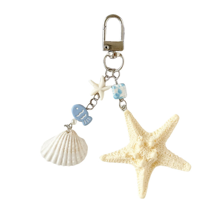 Keychain with Maritime Shell Motifs Bowlift