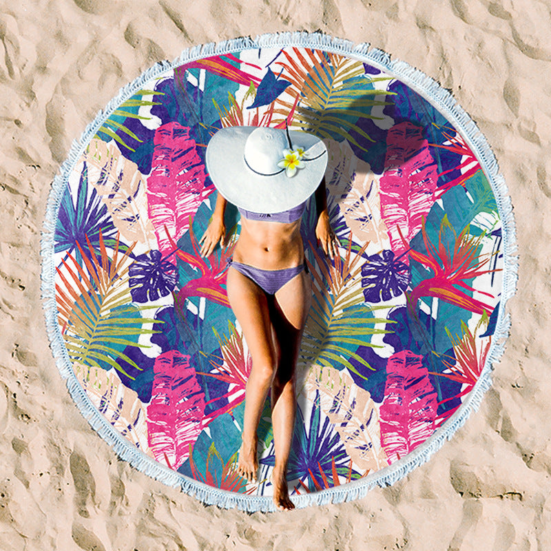 Rundstrand towel with unique sunset design Bowlift