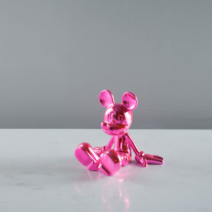 Artistic Chrome Figurine