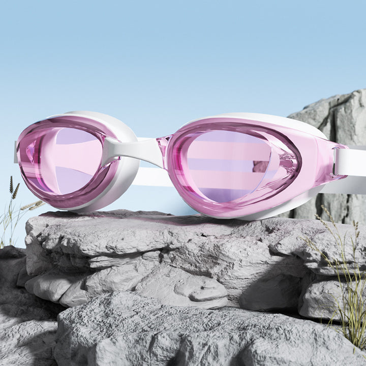 Men's Anti-Fog Precision Swimming Goggles Bowlift