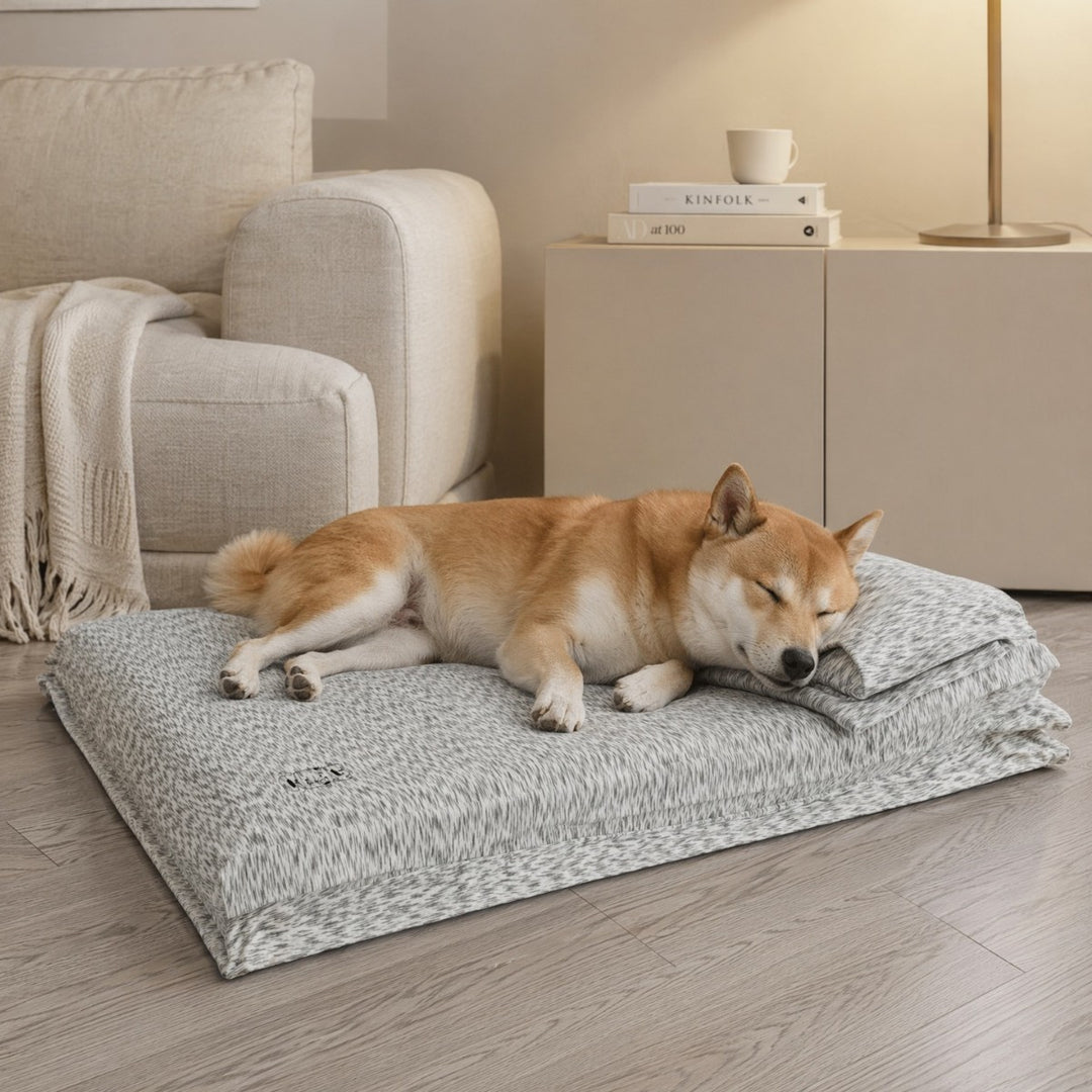 Plush Multi-Layered  Resting Mat   Dog Bed