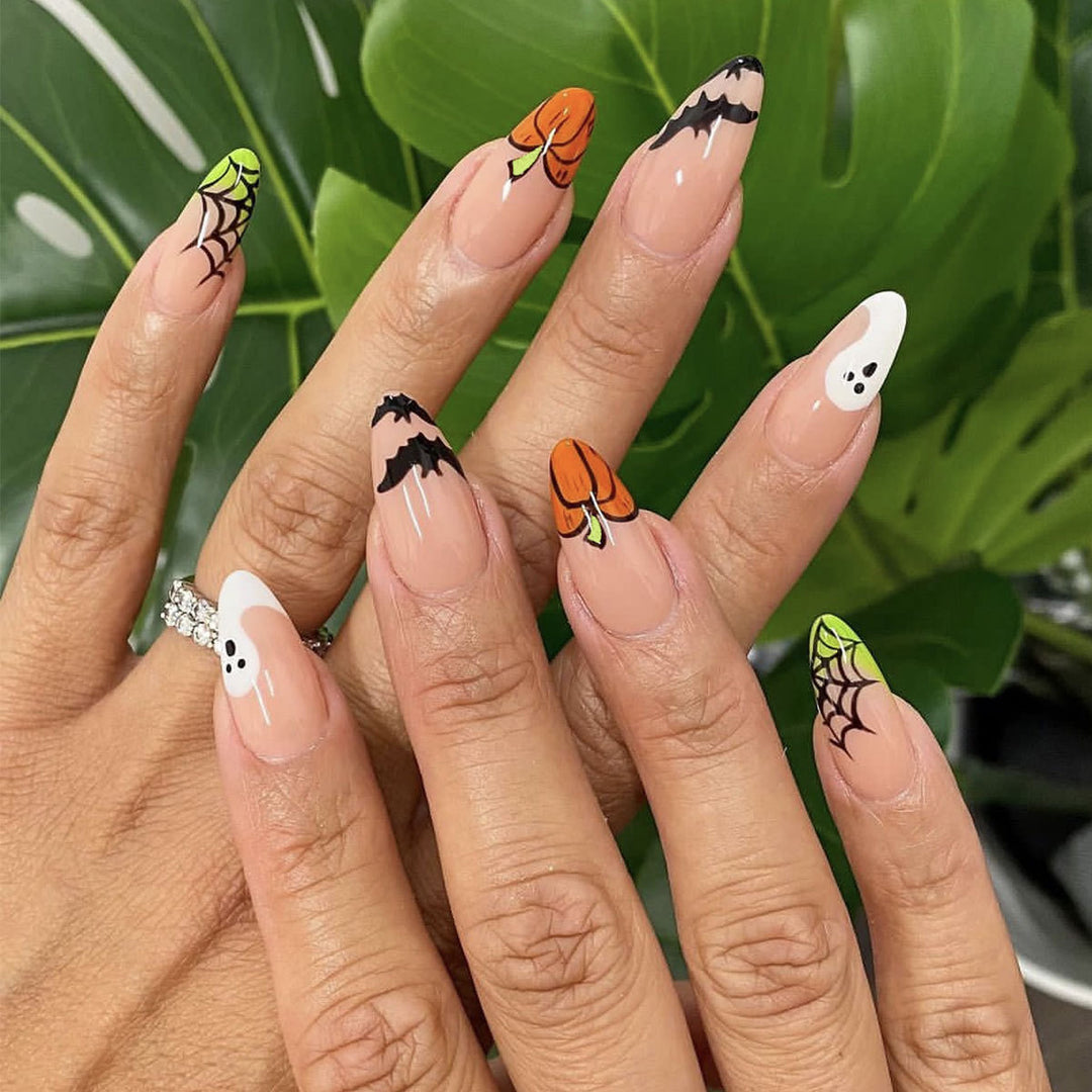 Halloween-Themed Nail Art Bowlift