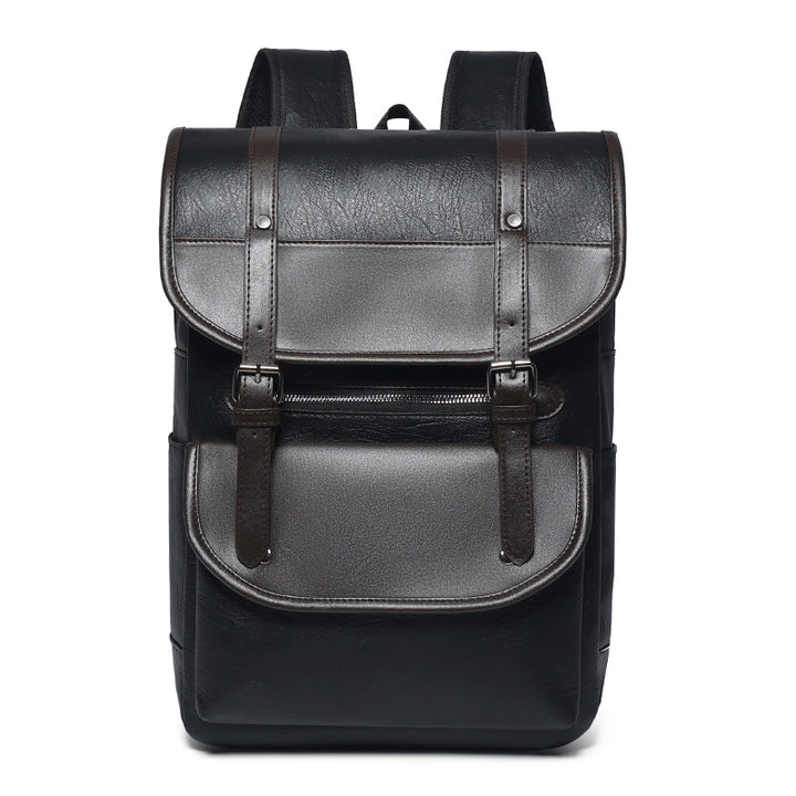 Versatile Leather Backpack Bowlift