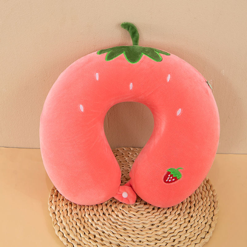 Unisex Neck Support Pillow with Cute Animal Design Bowlift