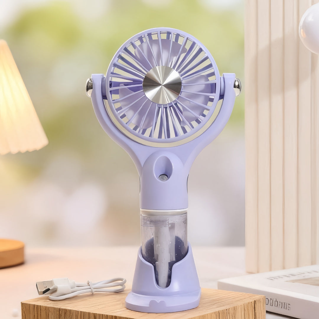 Women's Mini Mist Fan with USB Connection Bowlift