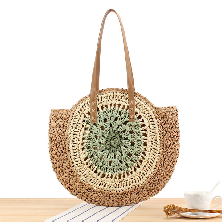 Handbag with Unique Geometric Design Bowlift