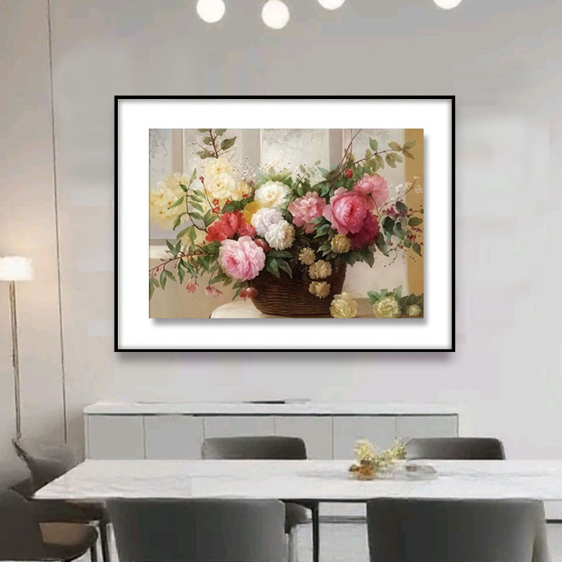 Vintage Flower Canvas Wall Art