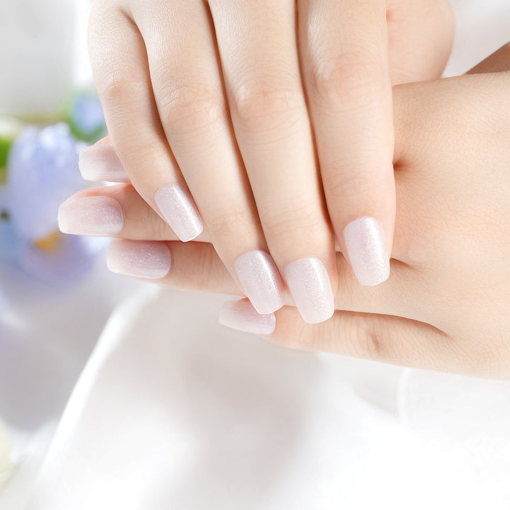 Sparkling Press-On Nail Set Bowlift