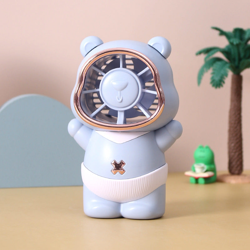 Unisex Creative Bear Fan Bowlift