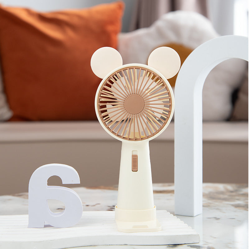 Ladies Portable Hand Fan with Original Antler Design Bowlift