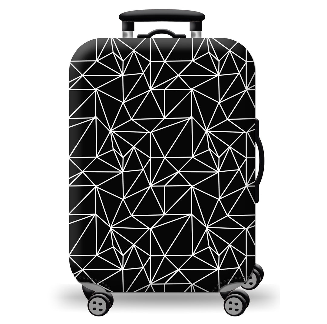 Geometric Travel Hard Shell Suitcase Bowlift