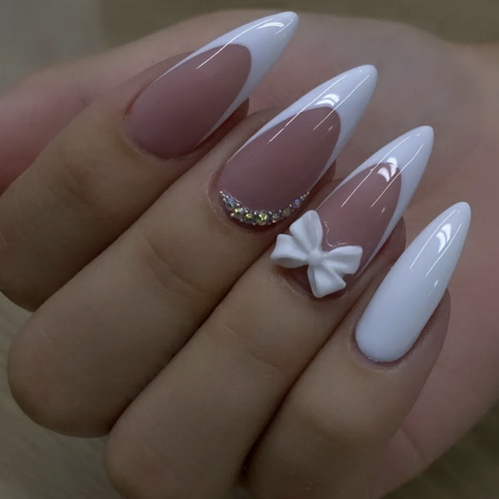 Artfully Designed Stiletto Nail Art Extensions Bowlift