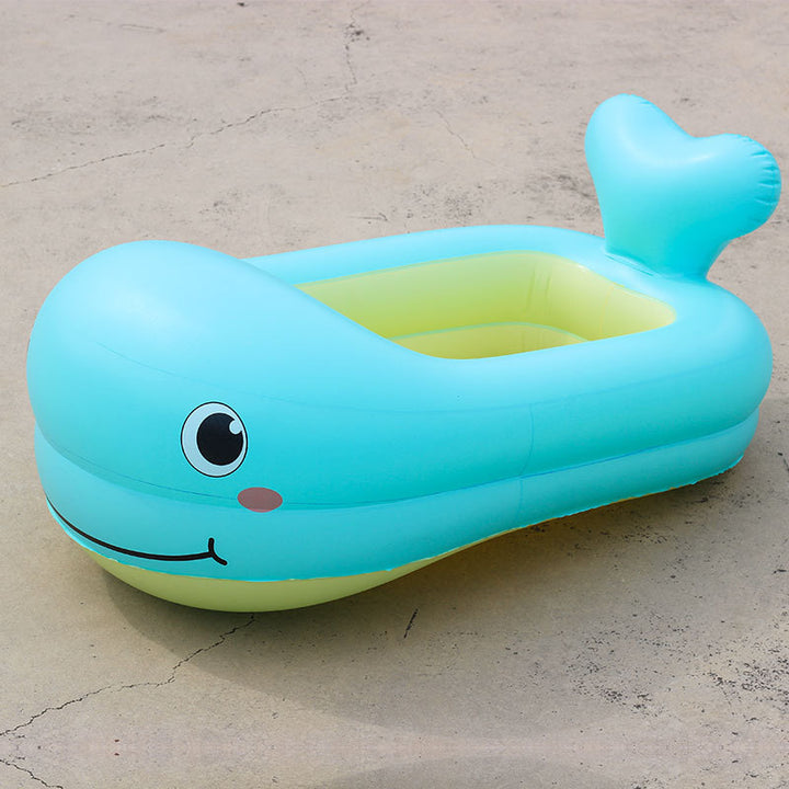 Women Inflatable Bathtub Lounge in the Shape of a Whale Bowlift