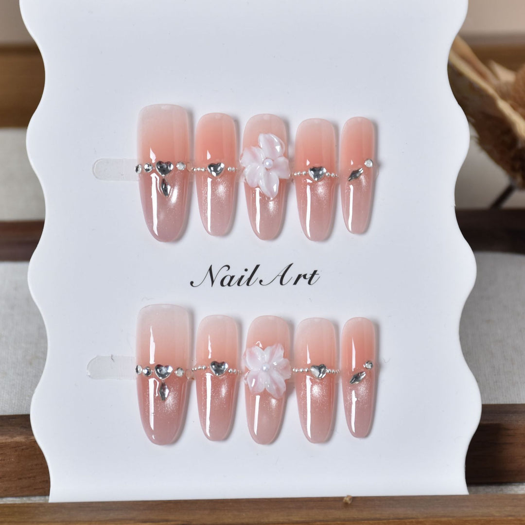 Decorative Animal Print Press-On Nail Set Bowlift