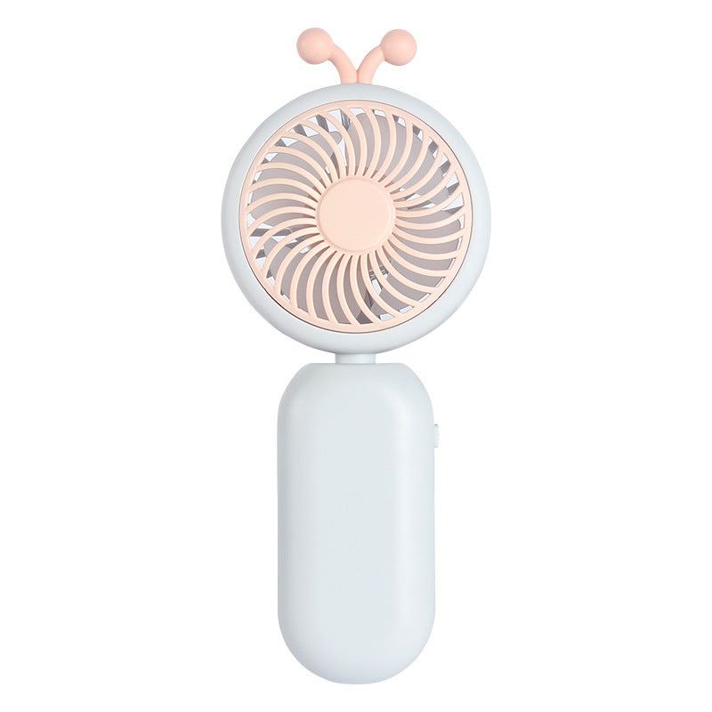 Ladies Portable Hand Fan with Playful Design Bowlift