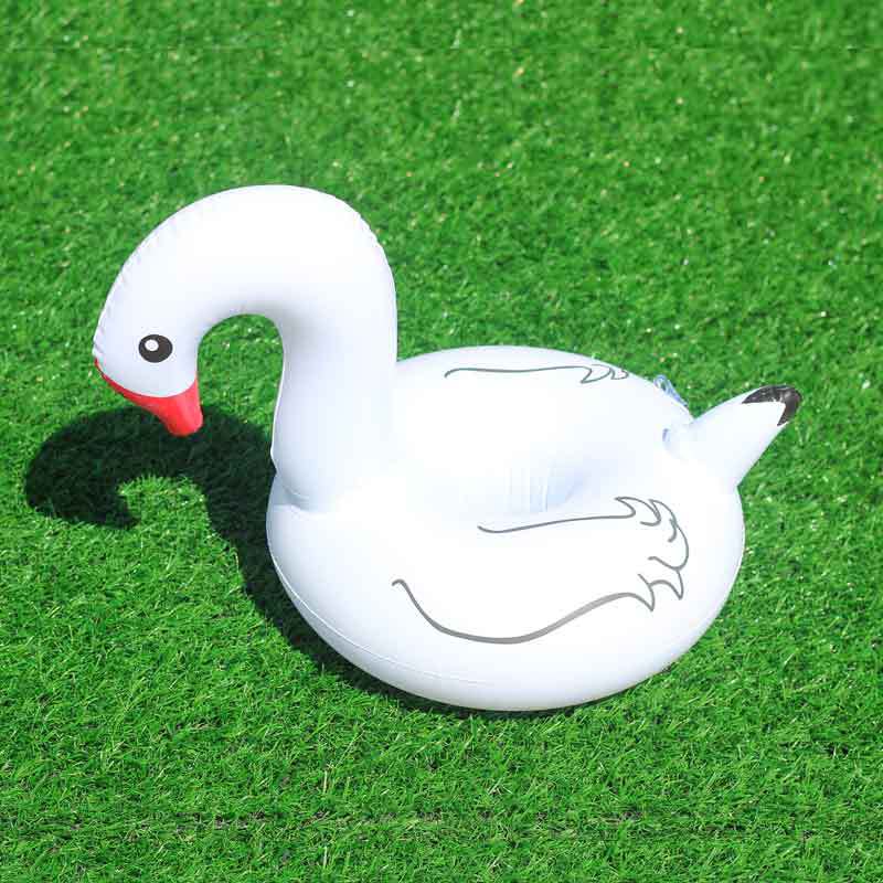 Ladies Inflatable Swimming Ring with Floral Design Bowlift