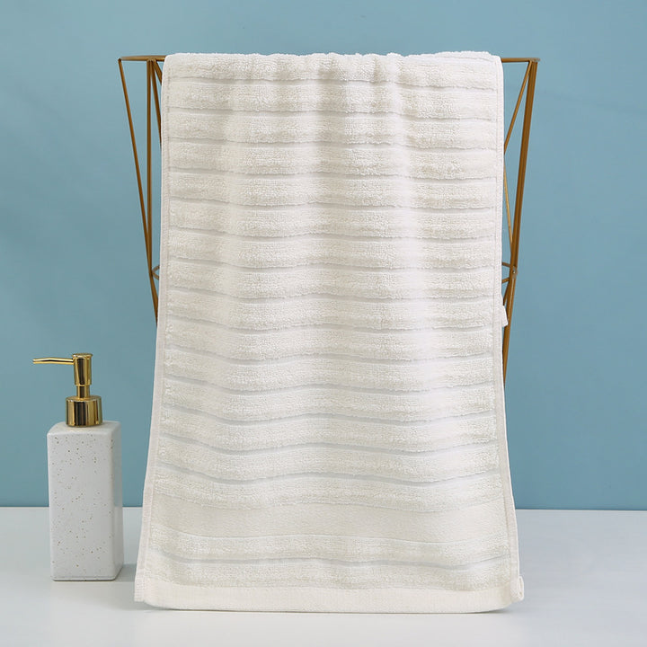 High-quality terry towel with decorative striped pattern Bowlift