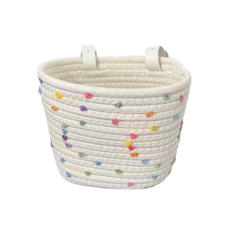 Decorative Woven Storage Tote Bowlift